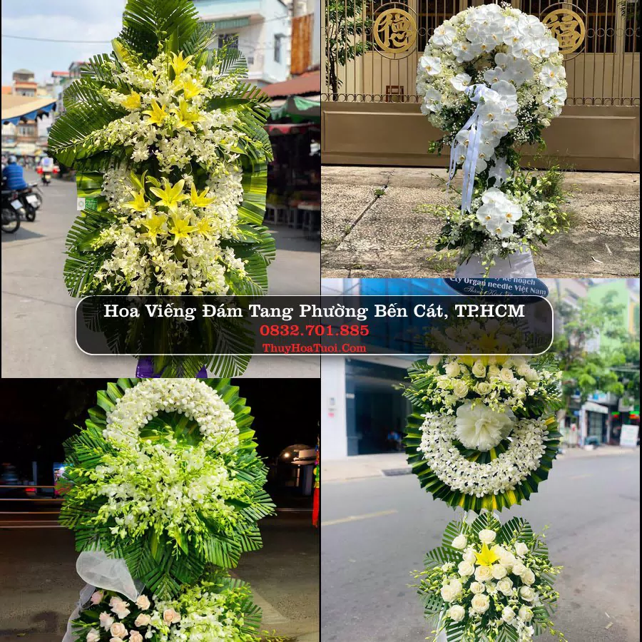 Đặt Hoa Tang Lễ tại Phường Bến Cát, TP.HCM