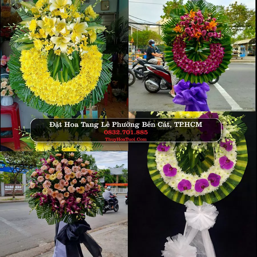 Kệ hoa tang lễ giao tại Phường Bến Cát, TP.HCM