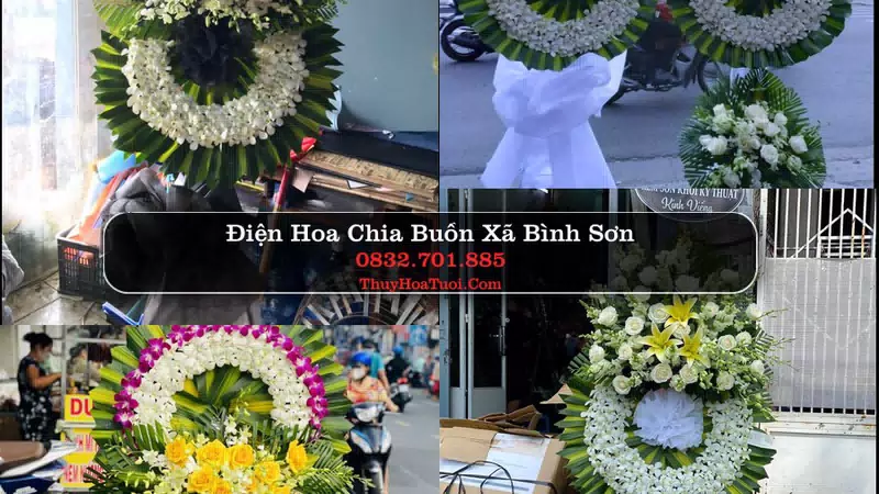 Đặt Vòng Hoa Tang Lễ tại Xã Bình Sơn, Quảng Ngãi