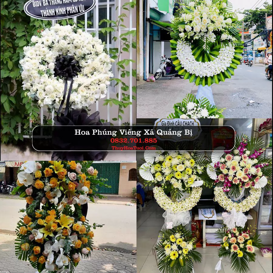 Kệ hoa tang lễ giao tại Xã Quảng Bị, Hà Nội