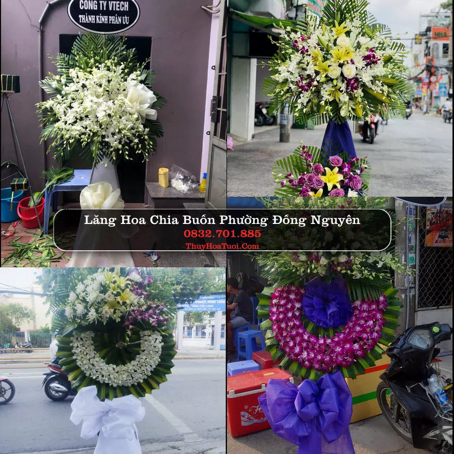 Đặt Hoa Chia Buồn tại Phường Đồng Nguyên, Bắc Ninh