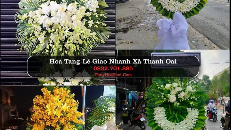 Đặt Vòng Hoa Chia Buồn tại Xã Thanh Oai, Hà Nội