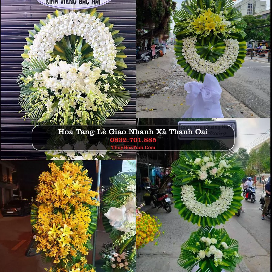 Đặt Vòng Hoa Chia Buồn tại Xã Thanh Oai, Hà Nội