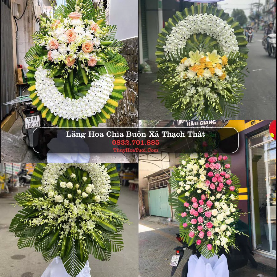 Đặt Vòng Hoa Tang Lễ tại Xã Thạch Thất, Hà Nội