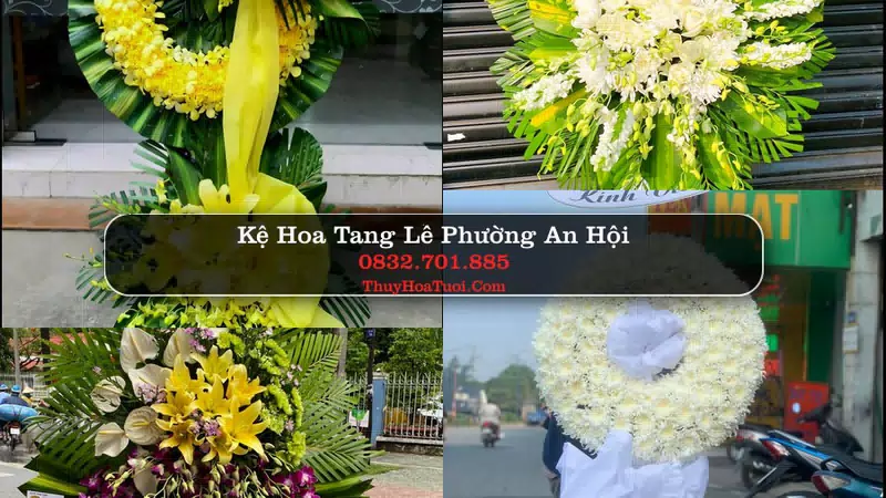 Đặt Vòng Hoa Chia Buồn tại Phường An Hội, Vĩnh Long