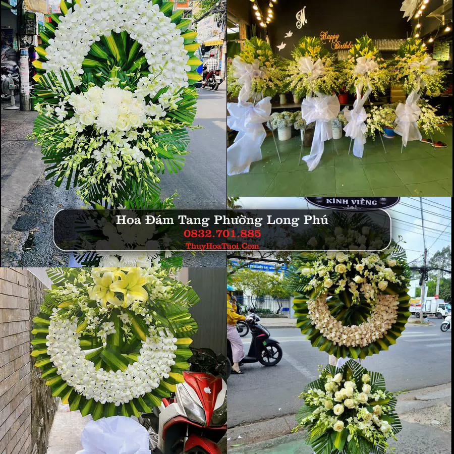 Đặt Vòng Hoa Chia Buồn tại Phường Long Phú, An Giang