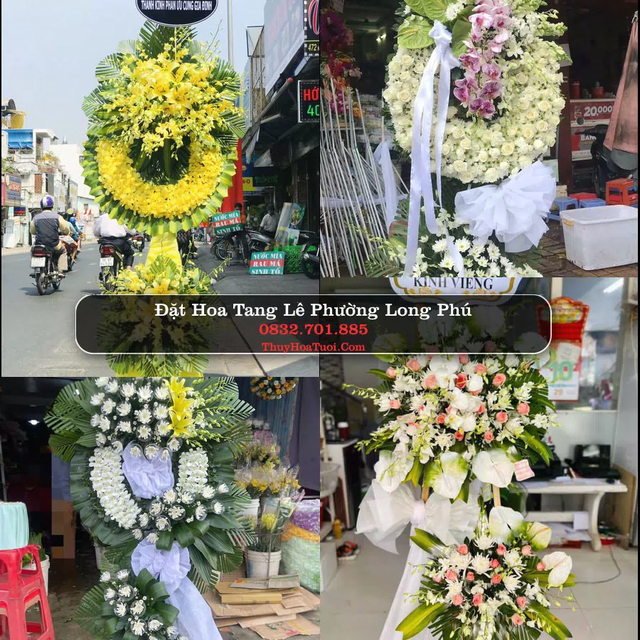 Kệ hoa tang lễ giao tại Phường Long Phú, An Giang
