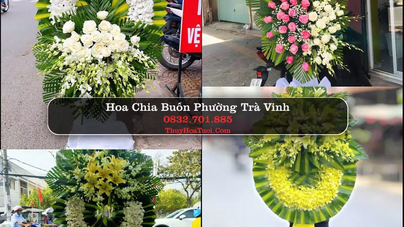 Đặt Vòng Hoa Tang Lễ tại Phường Trà Vinh, Vĩnh Long