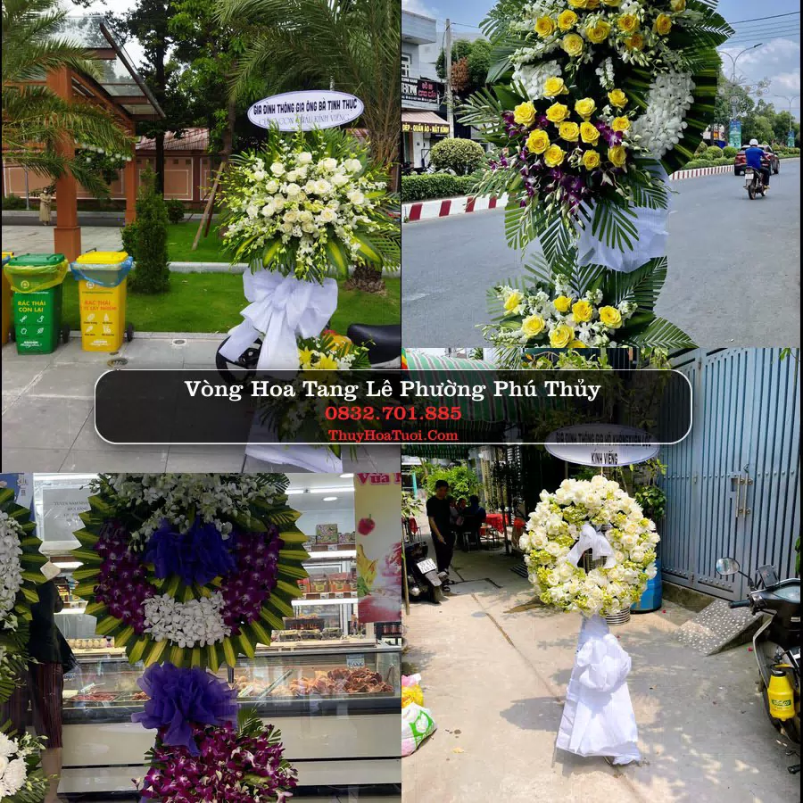 Đặt Hoa Chia Buồn tại Phường Phú Thủy, Lâm Đồng