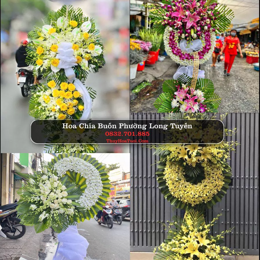 Kệ hoa tang lễ giao tại Phường Long Tuyền, Cần Thơ