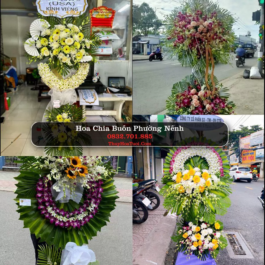Kệ hoa tang lễ giao tại Phường Nếnh, Bắc Ninh