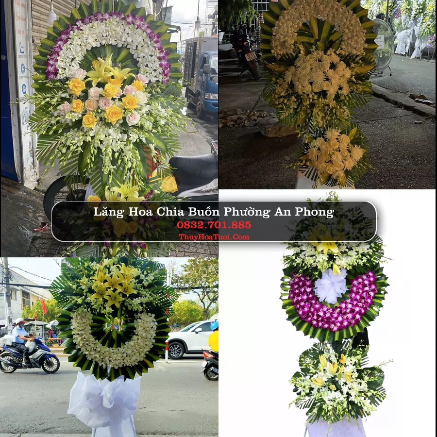 Kệ hoa tang lễ giao tại Phường An Phong, Hải Phòng