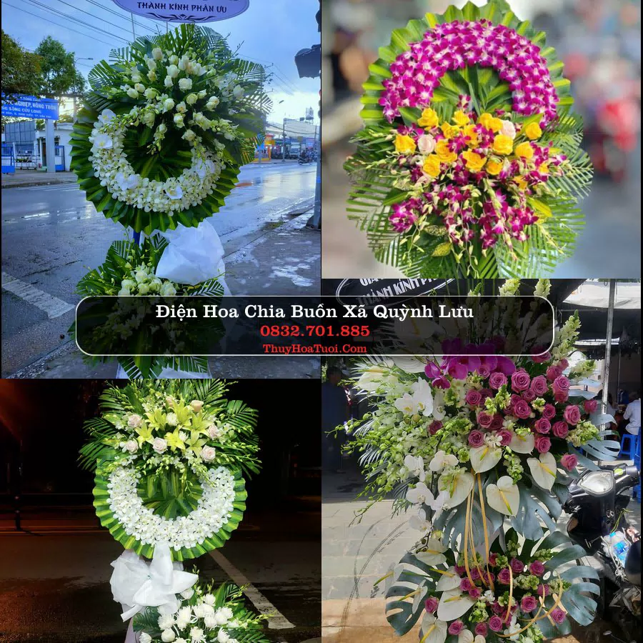 Kệ hoa tang lễ giao tại Xã Quỳnh Lưu, Nghệ An