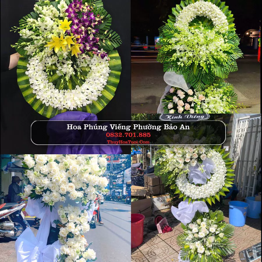 Đặt Vòng Hoa Chia Buồn tại Phường Bảo An, Khánh Hòa