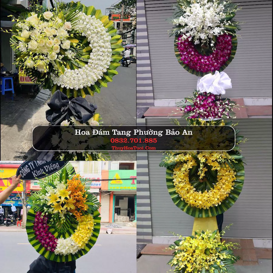 Kệ hoa tang lễ giao tại Phường Bảo An, Khánh Hòa