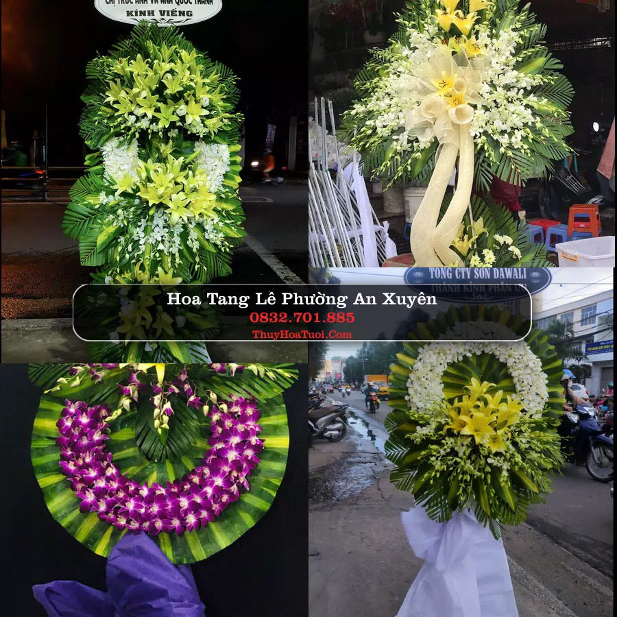 Kệ hoa tang lễ giao tại Phường An Xuyên, Cà Mau