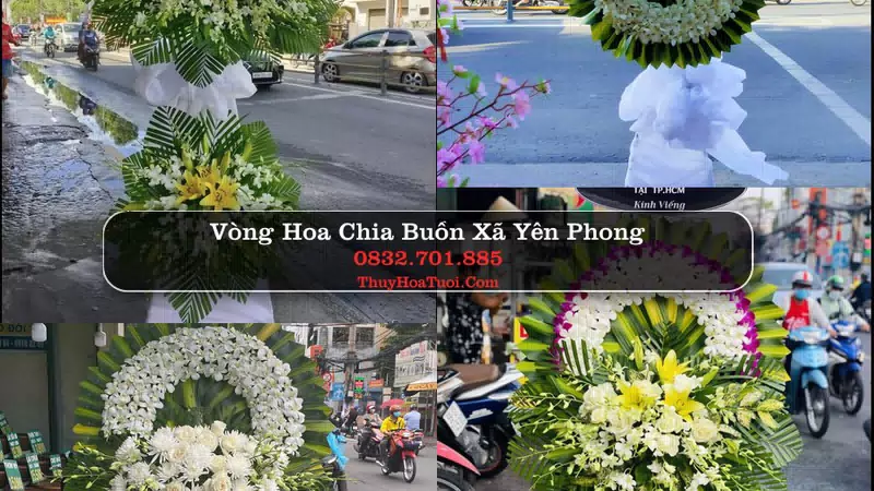 Đặt Vòng Hoa Chia Buồn tại Xã Yên Phong, Bắc Ninh