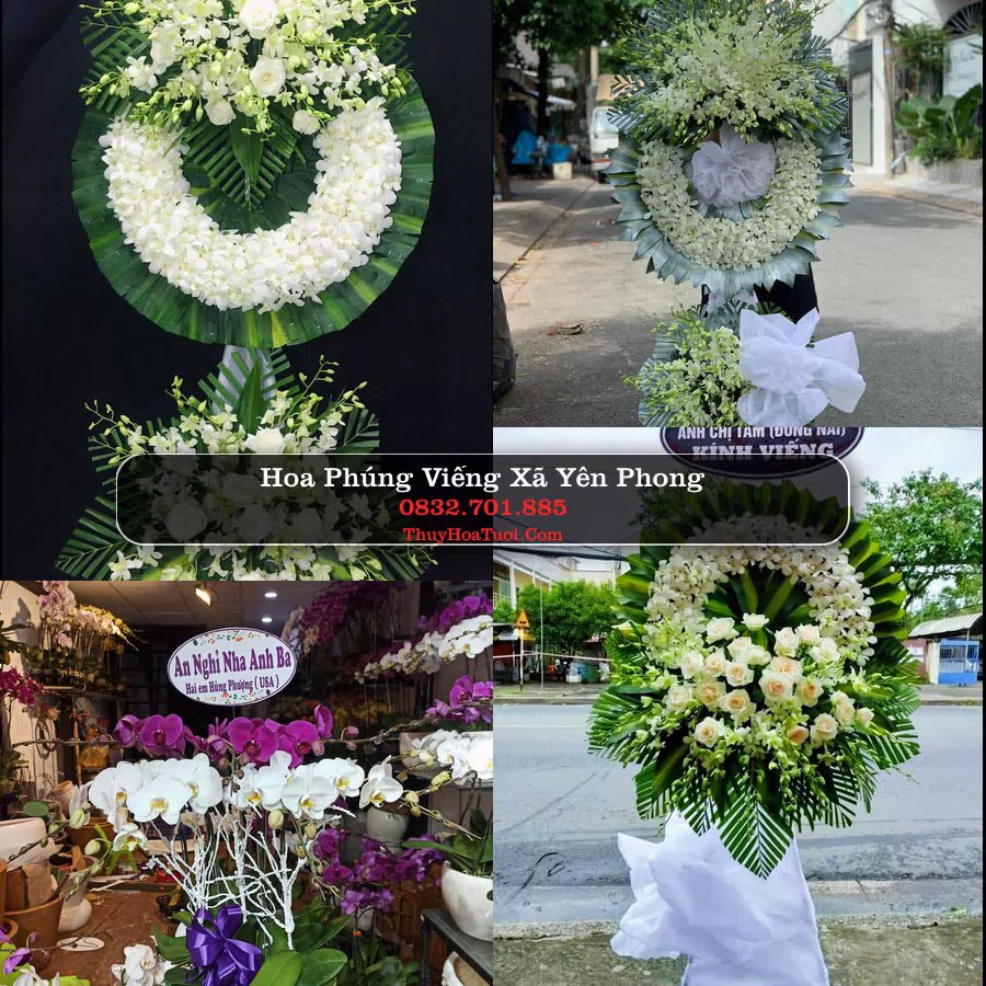 Kệ hoa tang lễ giao tại Xã Yên Phong, Bắc Ninh