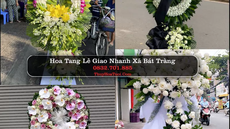 Hoa Tang Lễ Xã Bát Tràng Hà Nội