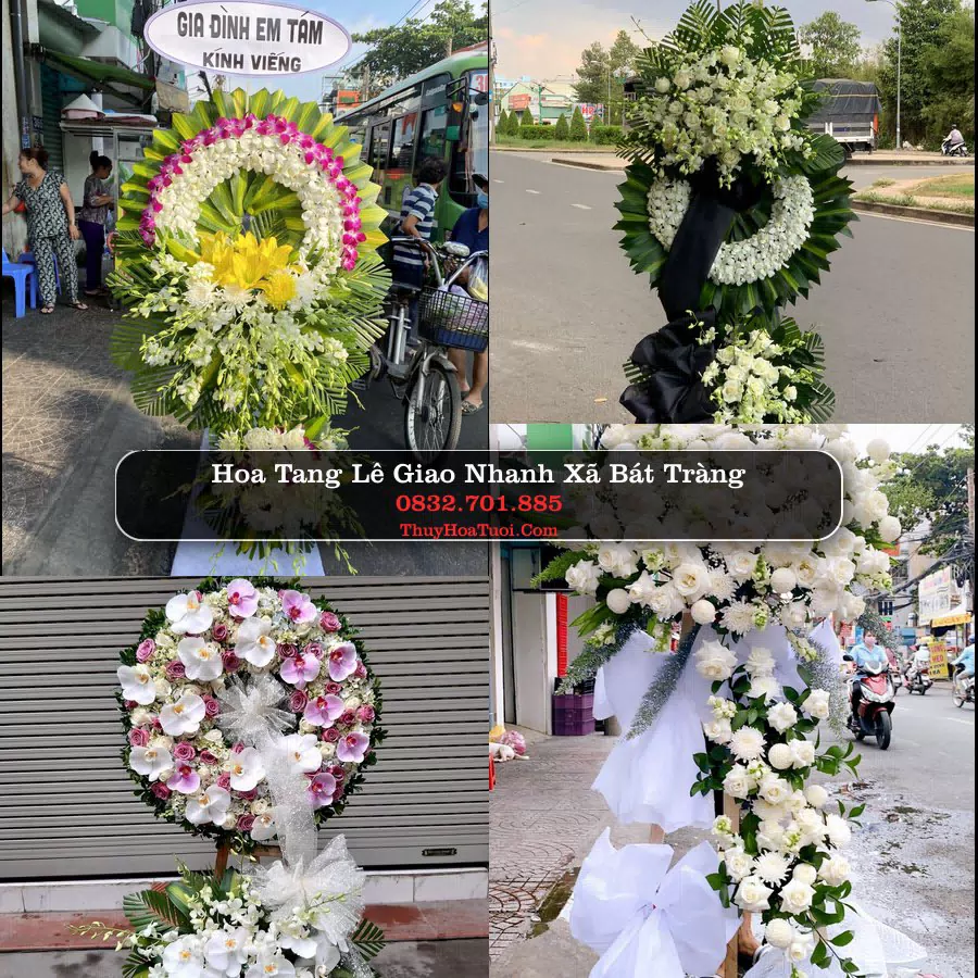 Hoa Tang Lễ Xã Bát Tràng Hà Nội