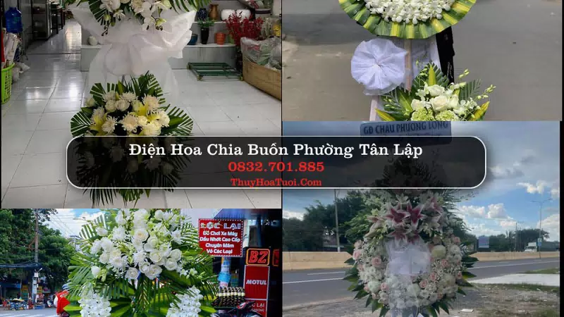 Đặt Vòng Hoa Tang Lễ tại Phường Tân Lập, Đắk Lắk