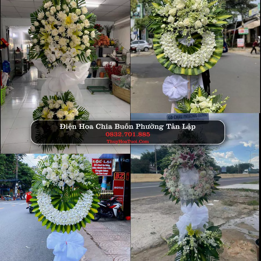 Đặt Vòng Hoa Tang Lễ tại Phường Tân Lập, Đắk Lắk