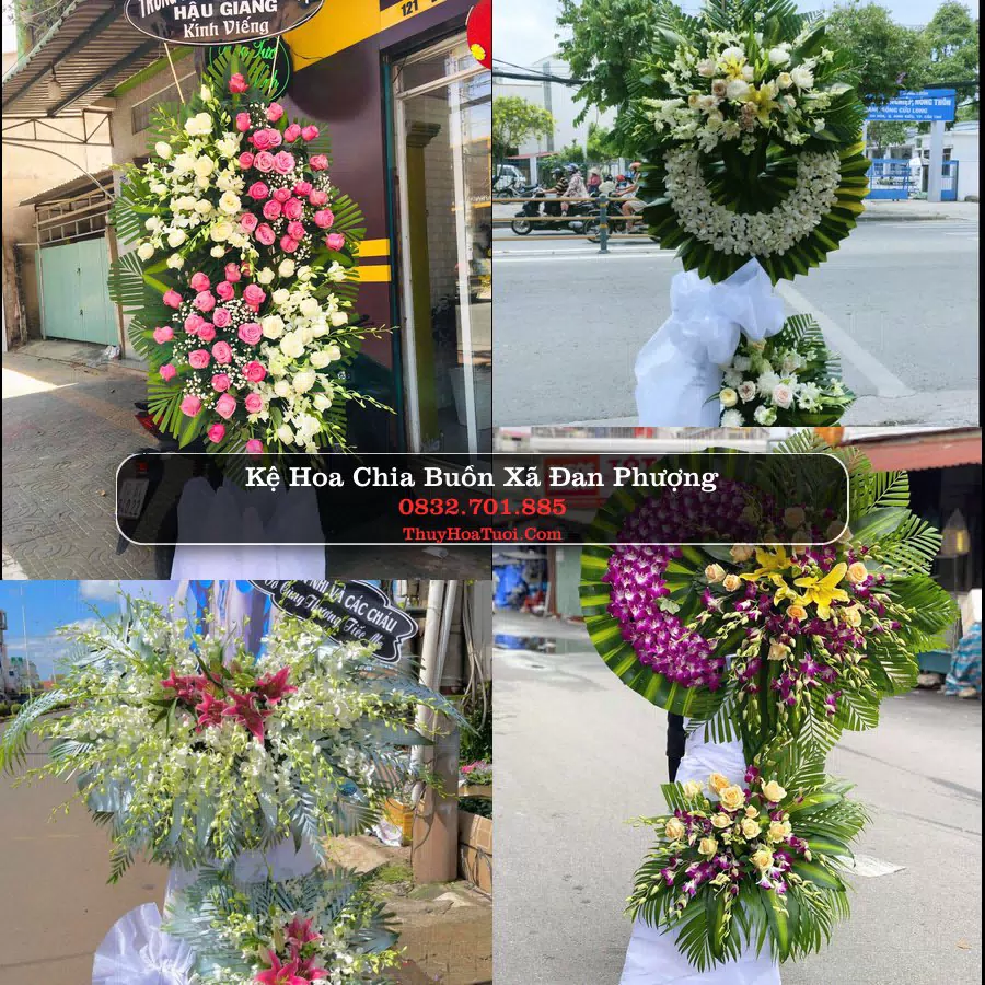 Vòng hoa chia buồn Xã Đan Phượng - ThuyHoaTuoi.Com