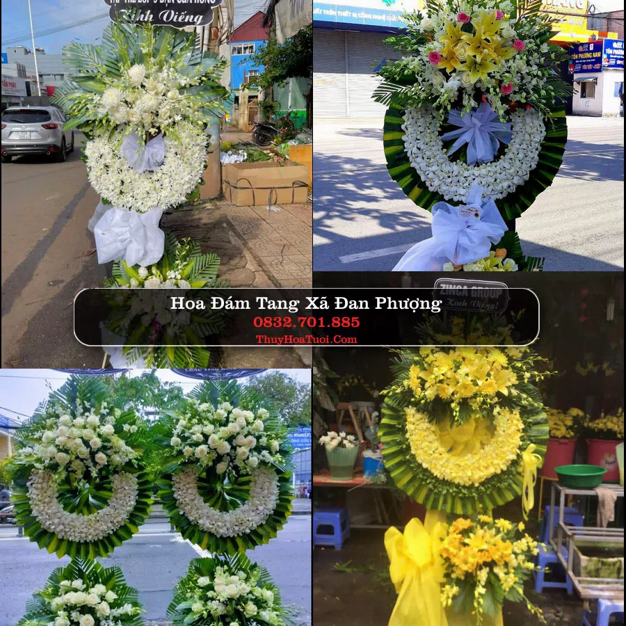 Kệ hoa tang lễ giao tại Xã Đan Phượng, Hà Nội