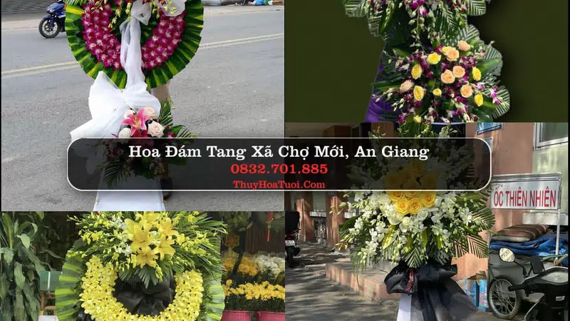 Đặt Vòng Hoa Chia Buồn tại Xã Chợ Mới, An Giang