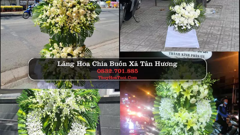 Đặt Hoa Chia Buồn tại Xã Tân Hương, Đồng Tháp