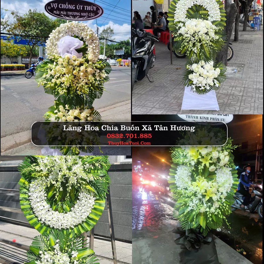 Đặt Hoa Chia Buồn tại Xã Tân Hương, Đồng Tháp