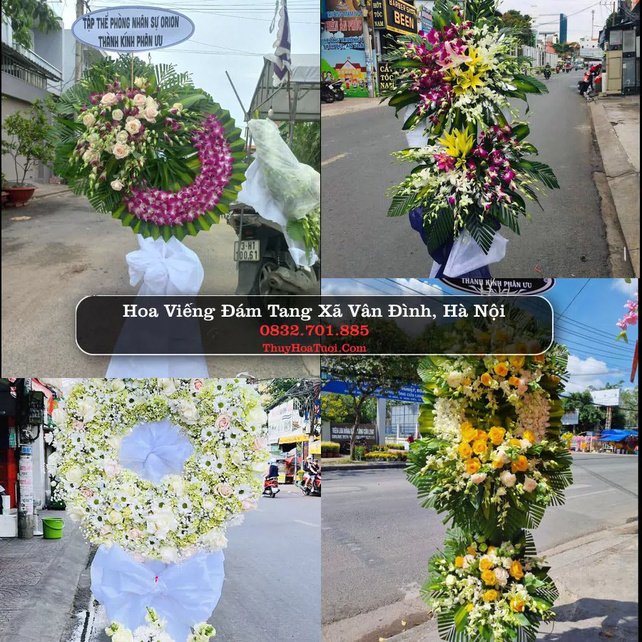 Kệ hoa tang lễ giao tại Xã Vân Đình, Hà Nội
