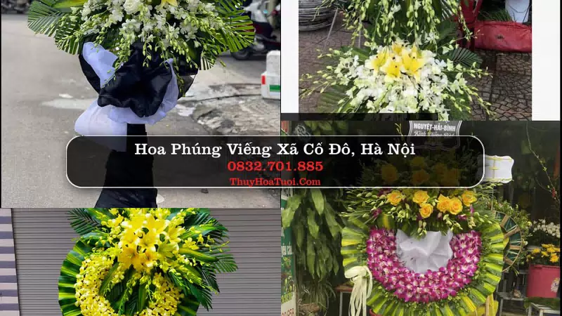 Đặt Hoa Chia Buồn tại Xã Cổ Đô, Hà Nội