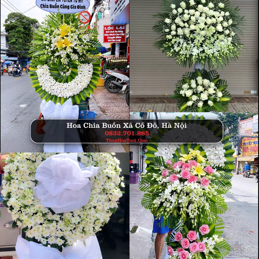 Kệ hoa tang lễ giao tại Xã Cổ Đô, Hà Nội
