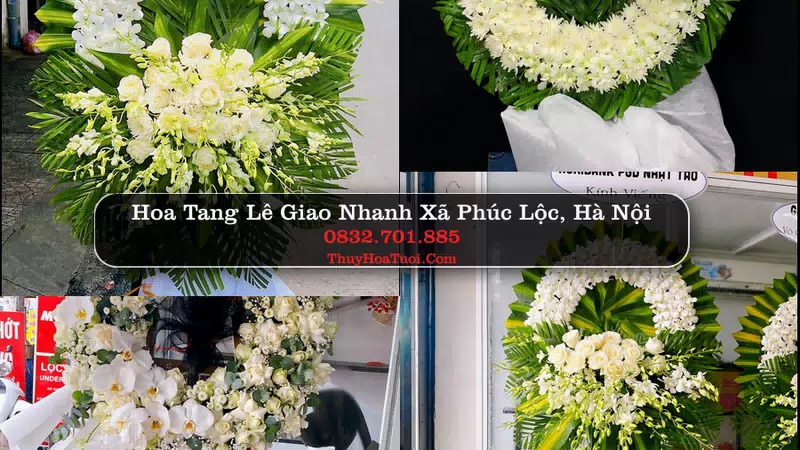 Đặt Hoa Tang Lễ tại Xã Phúc Lộc, Hà Nội