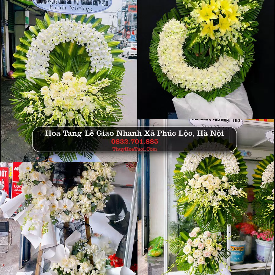 Đặt Hoa Tang Lễ tại Xã Phúc Lộc, Hà Nội