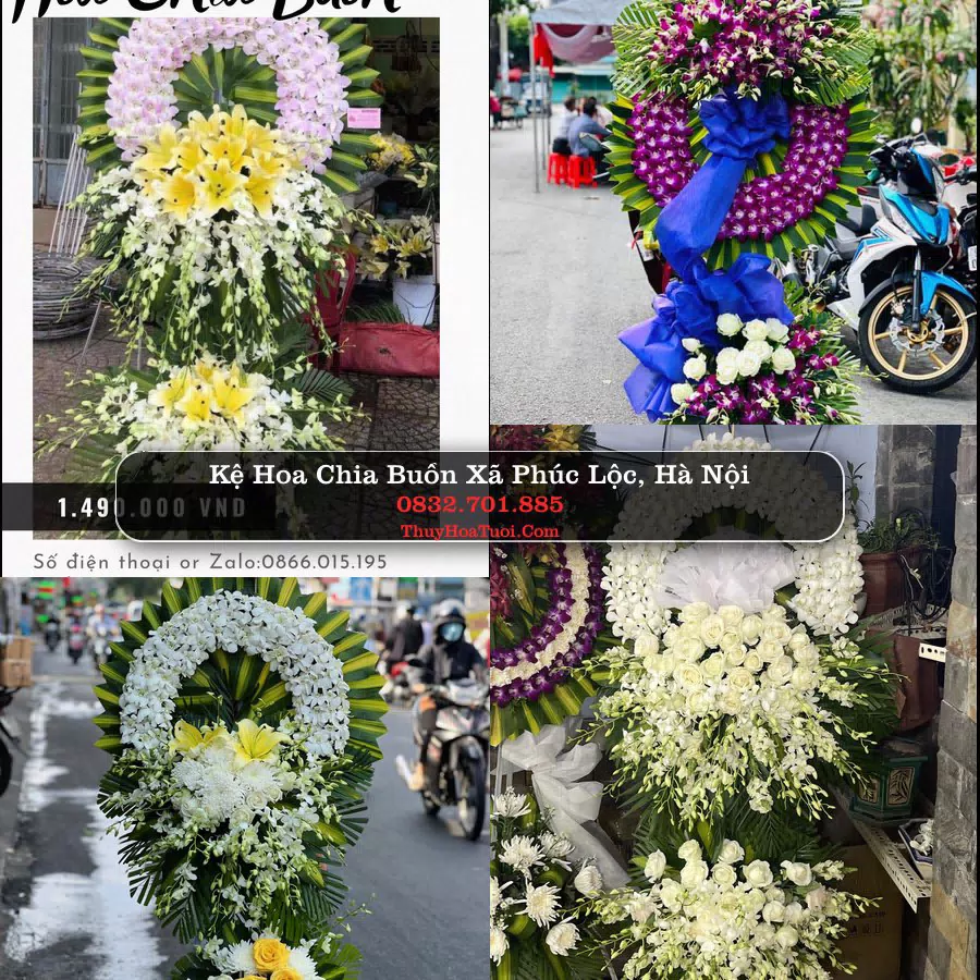 Kệ hoa tang lễ giao tại Xã Phúc Lộc, Hà Nội