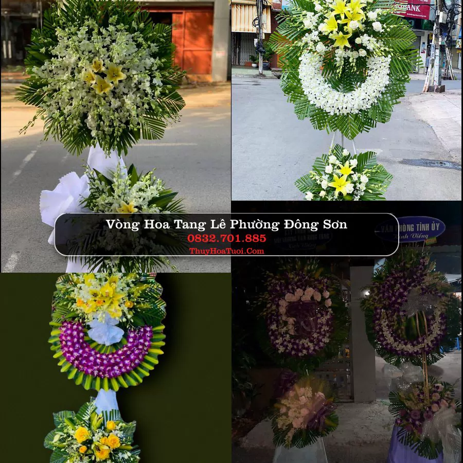 Kệ hoa tang lễ giao tại Phường Đông Sơn, Thanh Hóa