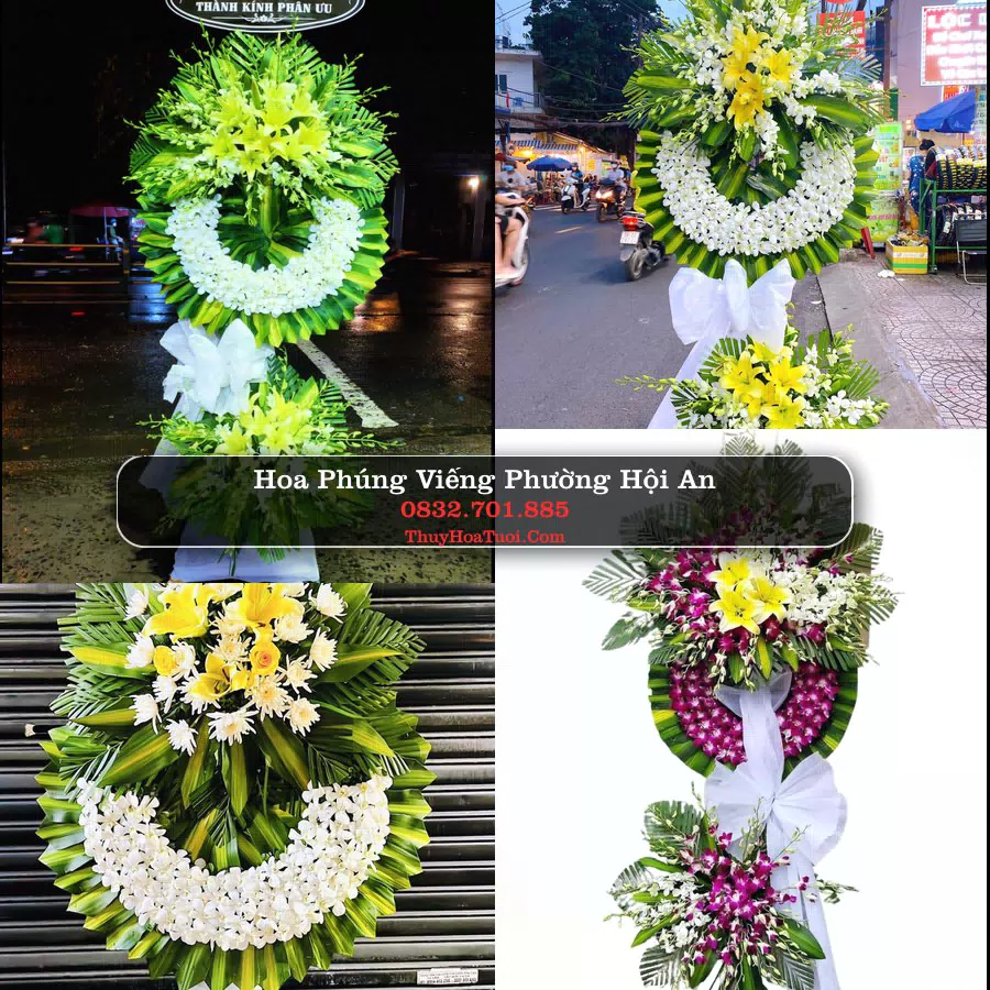 Đặt Vòng Hoa Chia Buồn tại Phường Hội An, Đà Nẵng