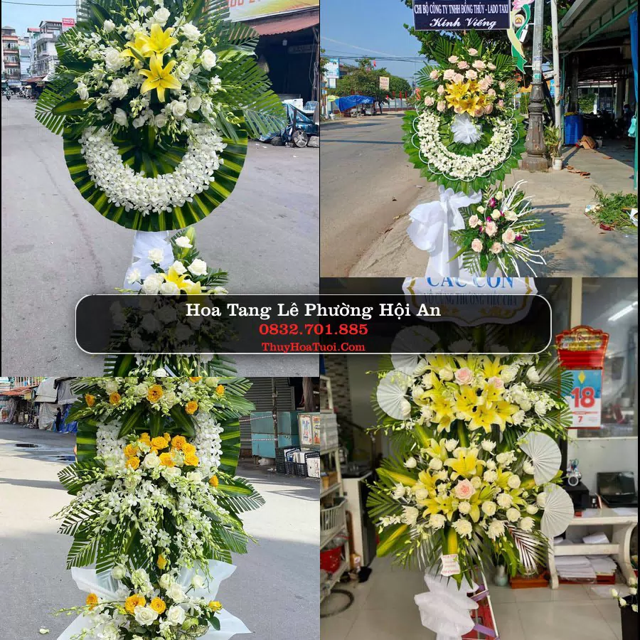 Vòng hoa chia buồn Phường Hội An - ThuyHoaTuoi.Com