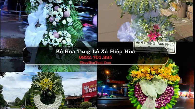 Đặt Vòng Hoa Tang Lễ tại Xã Hiệp Hòa, Bắc Ninh