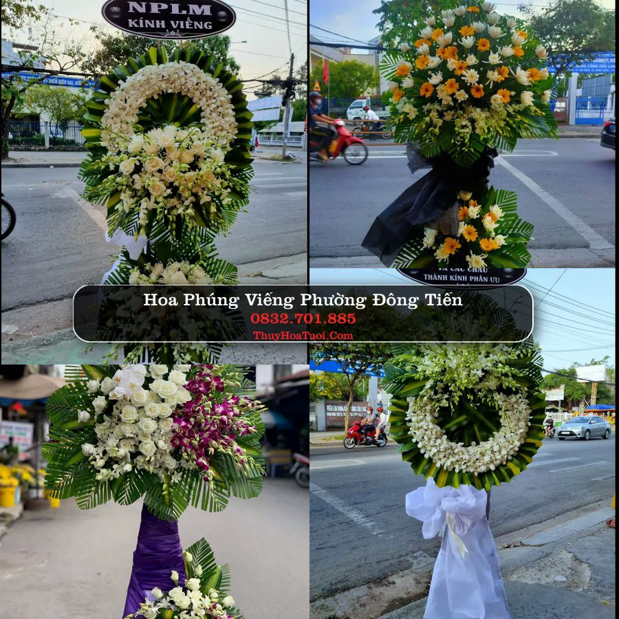 Đặt Vòng Hoa Tang Lễ tại Phường Đông Tiến, Thanh Hóa