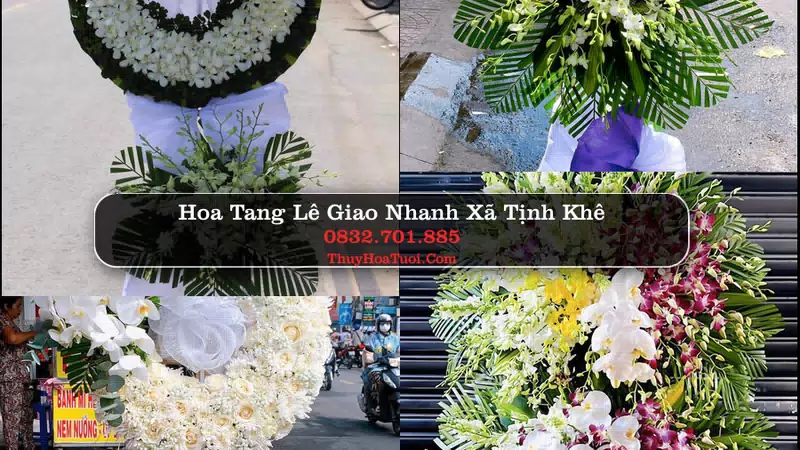 Đặt Vòng Hoa Chia Buồn tại Xã Tịnh Khê, Quảng Ngãi