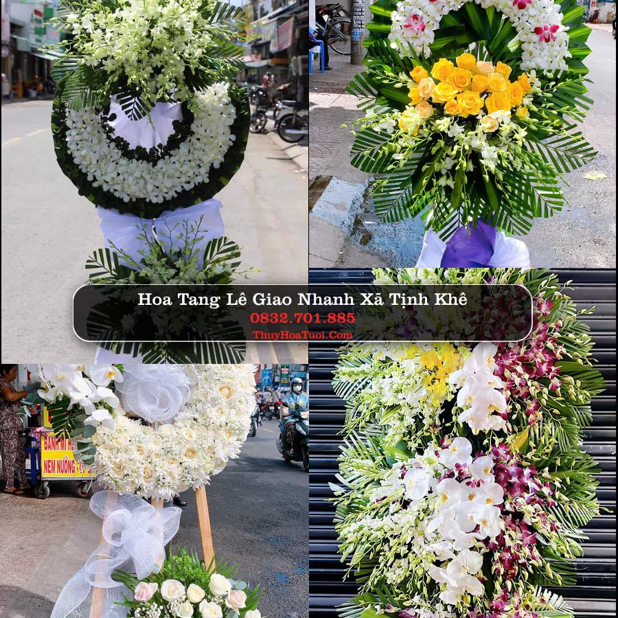 Đặt Vòng Hoa Chia Buồn tại Xã Tịnh Khê, Quảng Ngãi