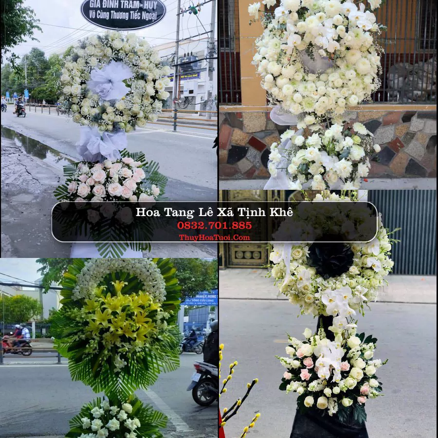 Vòng hoa chia buồn Xã Tịnh Khê - ThuyHoaTuoi.Com