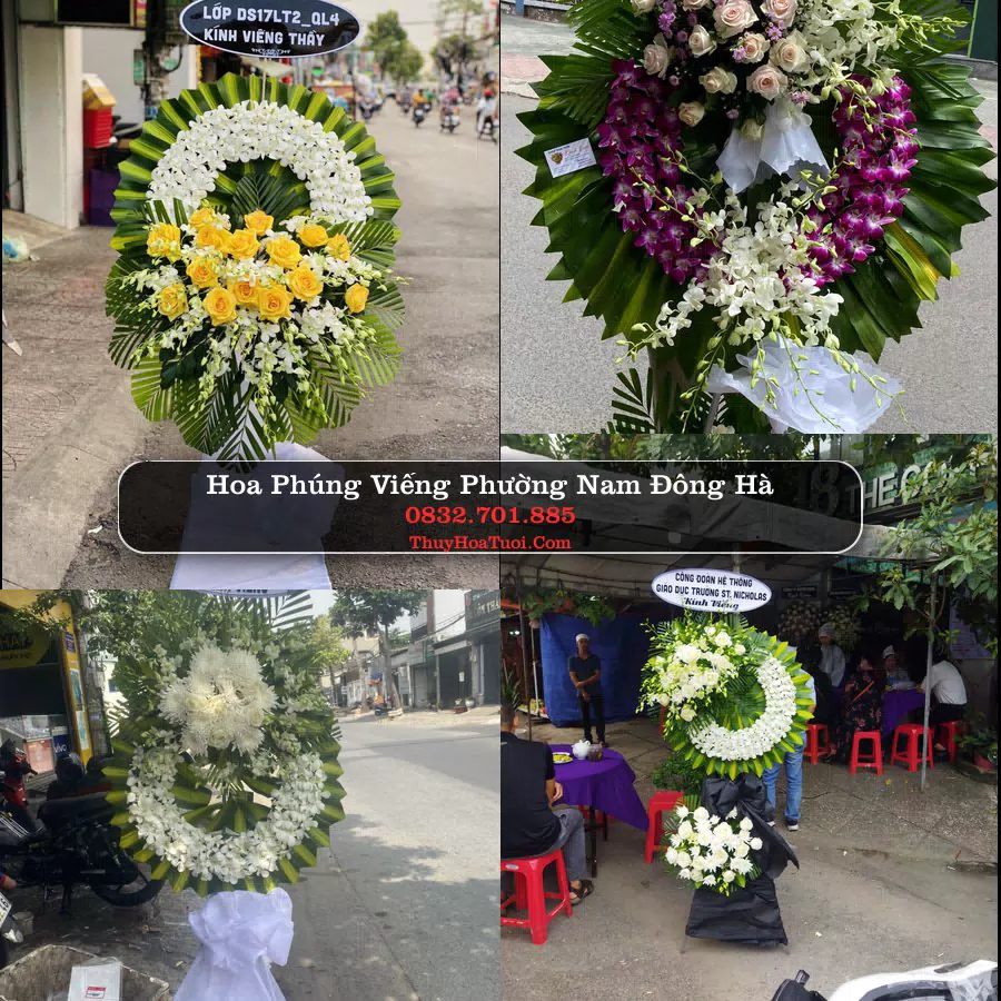 Kệ hoa tang lễ giao tại Phường Nam Đông Hà, Quảng Trị