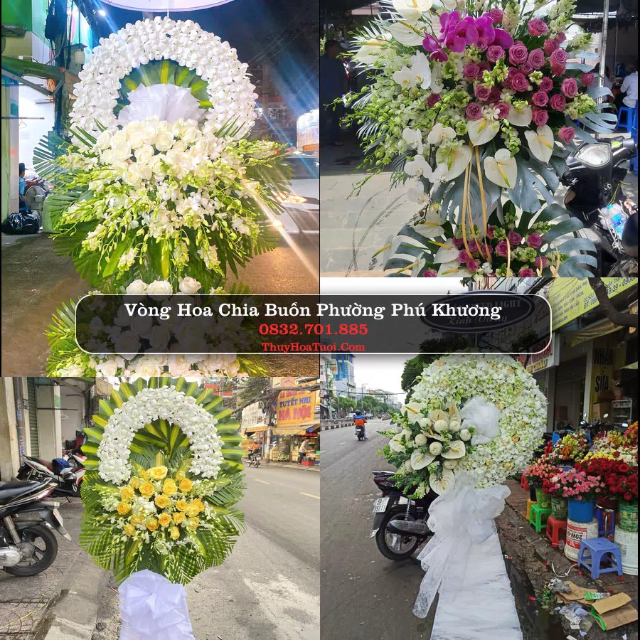Đặt Hoa Tang Lễ tại Phường Phú Khương, Vĩnh Long