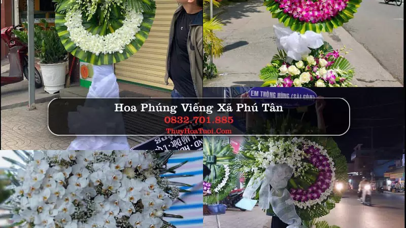 Đặt Hoa Chia Buồn tại Xã Phú Tân, An Giang