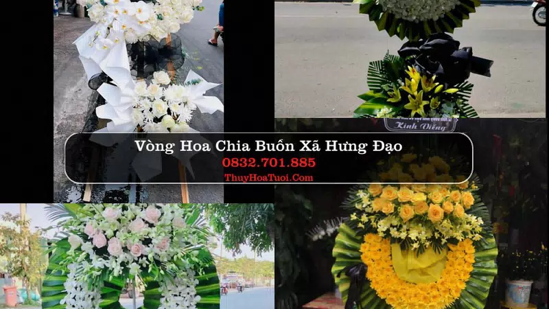 Đặt Hoa Chia Buồn tại Xã Hưng Đạo, Hà Nội