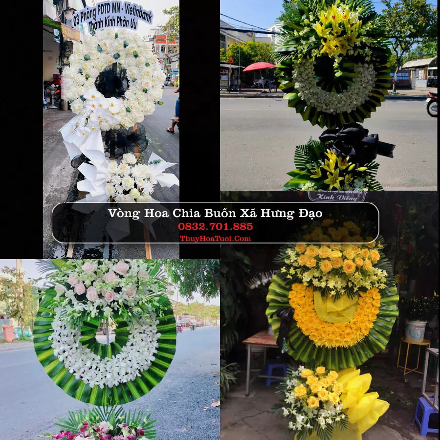 Đặt Hoa Chia Buồn tại Xã Hưng Đạo, Hà Nội